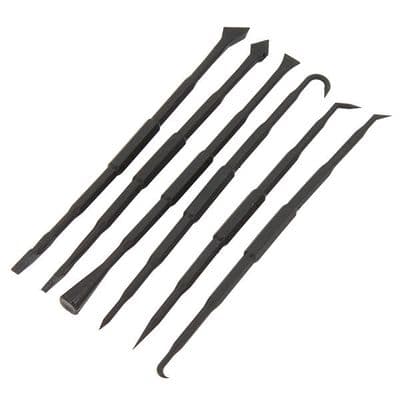 Trim Removal Tool Set 6pc Non-Marring Pick & Pry Bars