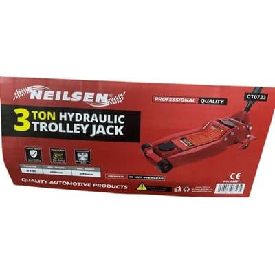 Trolley Jack 3 Ton Hydraulic 100-535mm Lift Range