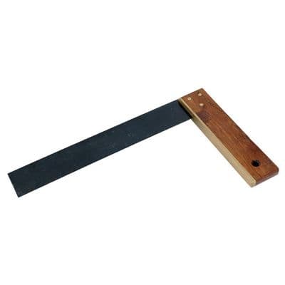 Try Square 12in 300mm Hardwood Steel Blade Woodworking Tool