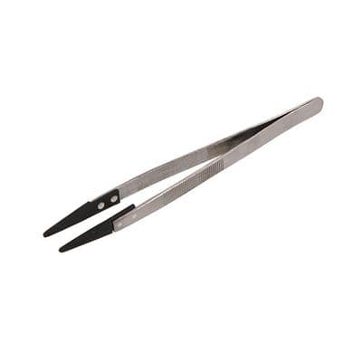 Tweezers 160mm Steel Polyethylene Tips 12mm Opening