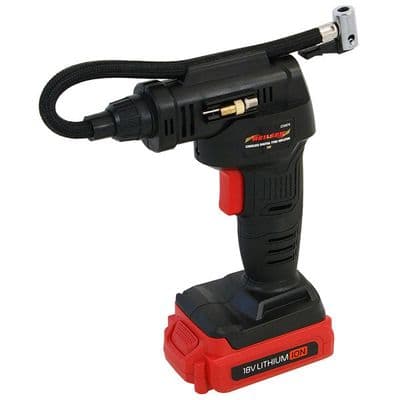 Tyre Inflator 18V Cordless Digital Air Compressor LCD Gauge