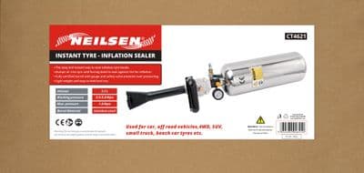 Tyre Inflator Bead Bazooka Air Blaster Booster Cheetah Easy Tyre Inflation 5.5L