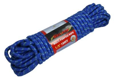 Utility Diamond Braided Polypropylene Multi Purpose Rope 13mm X 30M