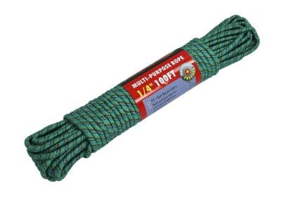 Utility Diamond Braided Polypropylene Multi Purpose Rope 6mm X 30M