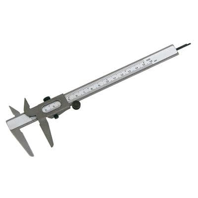 Vernier Caliper 150mm 6in Steel Metric Imperial Gauge