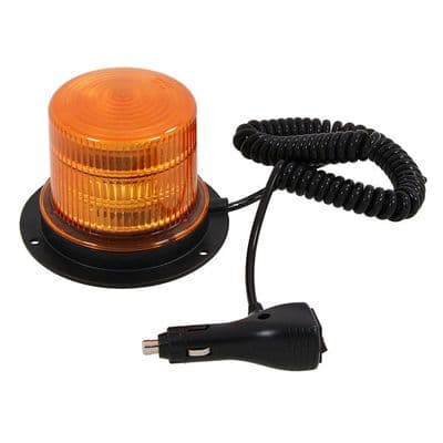 Warning Beacon Amber LED Magnetic Roof Light 12V 24V