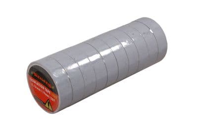 White Pvc Electrical Insulation Tape Flame Retardant 19mm