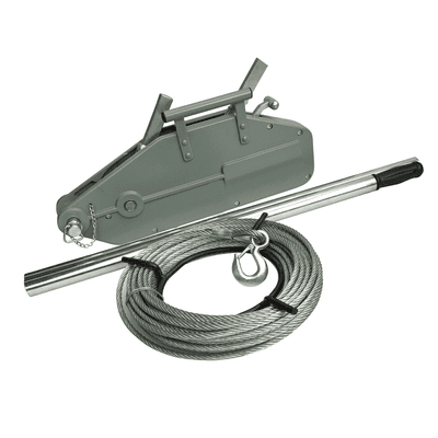 Wire Rope Puller 20m 1600kg Hand Operated Heavy Duty