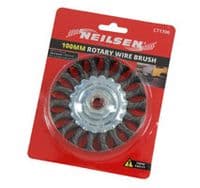 Wire Brush 100mm for Angle Grinders