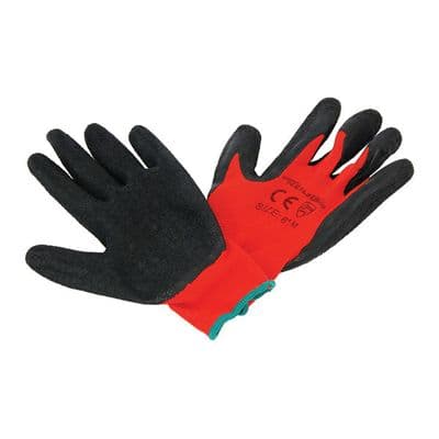 Work Gloves Size 10 XL Latex Coated 12 Pairs Garden Building