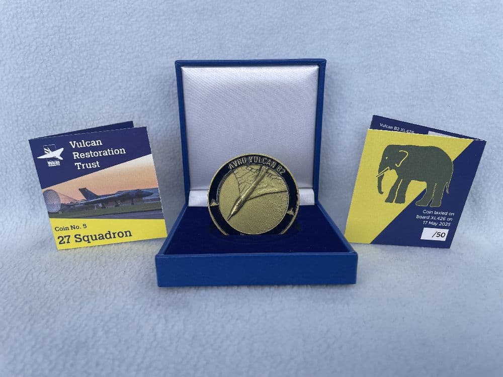 27 SQUADRON COMMEMORATIVE  COIN