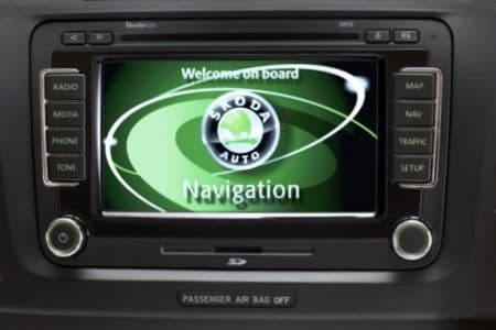 2020 SKODA RNS510 V17 SAT NAV DISC UPDATE