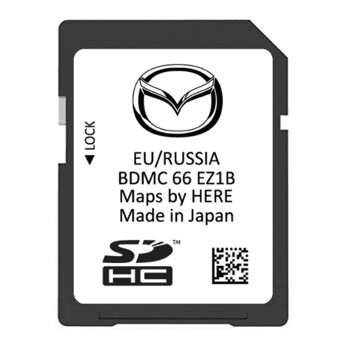 2021-2022 MAZDA  WIDESCREEN SAT NAV SD CARD MAP UPDATE