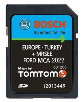 2022 FORD MCA SAT NAV SD CARD TOUCHSCREEN NAVIGATION
