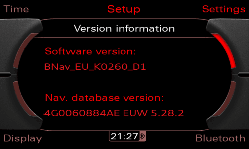 2023-2024 AUDI 3G BASIC SAT NAV SD CARD NAVIGATION MAP UPDATE