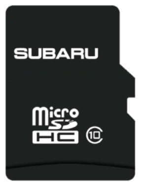 2023-2024 SUBARU GEN2 SAT NAV MICRO SD CARD NAVIGATION MAP UPDATE
