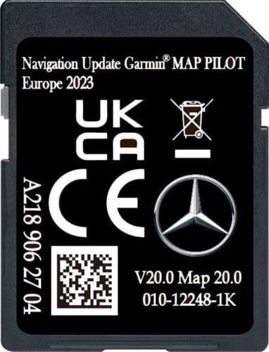 2025MERCEDES GARMIN PILOT SAT NAV SD CARD NAVIGATION MAP UPDATE