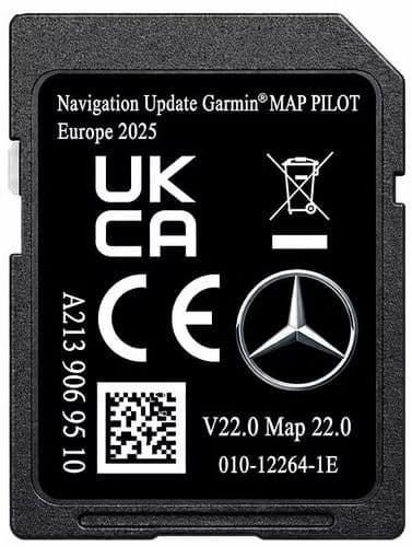 2026 MERCEDES GARMIN PILOT SAT NAV MAP SD CARD NAVIGATION  A213...
