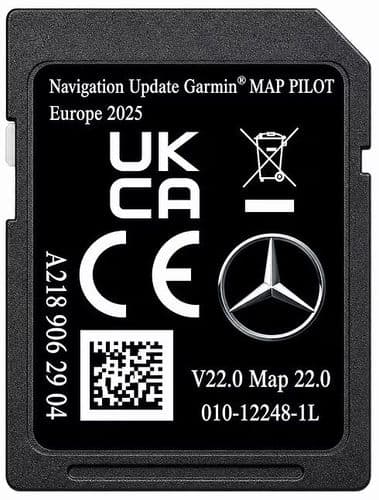 2026MERCEDES GARMIN PILOT SAT NAV SD CARD NAVIGATION MAP UPDATE