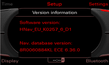AUDI MMI 3G HIGH HDD SAT NAV 2023-2024 SD CARD NAVIGATION MAP UPDATE 6.36.0
