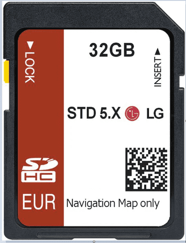 2024-2025 HYUNDAI SAT NAV GEN5 STD 5.X LG SD CARD NAVIGATION MAP UPDATE