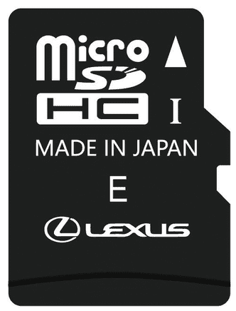 2025-2026 LEXUS PREMIUM SAT NAV MICRO SD CARD MAP UPDATE Ver.1
