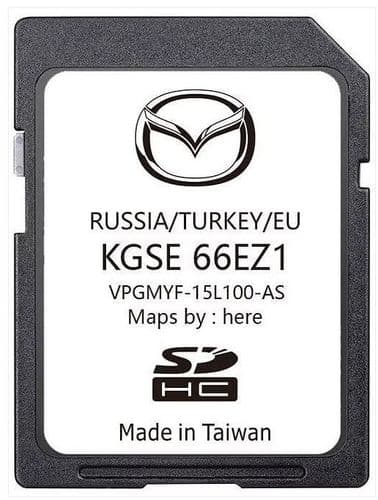 MAZDA SKYACTIV CONNECT SAT NAV SD CARD NAVIGATION MAPS