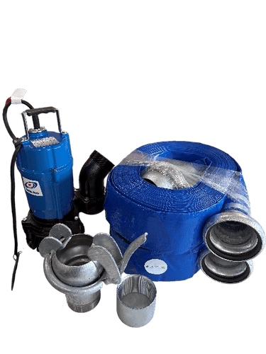 Tsurumi Ultimate High Flow Site Dewatering Pump Kit: Powerful Water Management for Demanding Sites