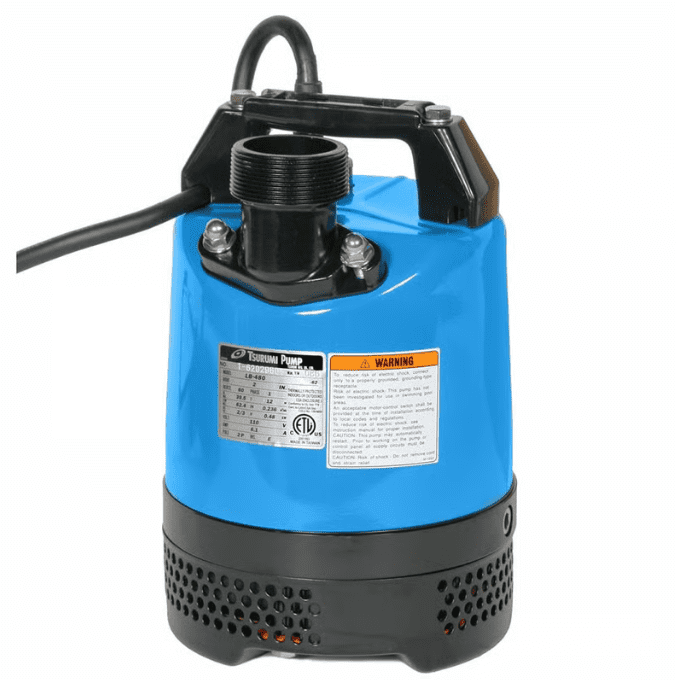 Why the Tsurumi LB-480 Is the Go-To Submersible Pump for Site Drainage