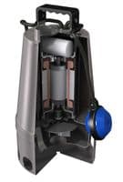 DG Steel Submersible Sewage Vortex Pump