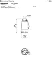 DG Steel Submersible Sewage Vortex Pump