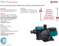 ESPA Silen S Swimming Pool Pump