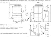 Flygt Micro 7G Packaged Pump Station
