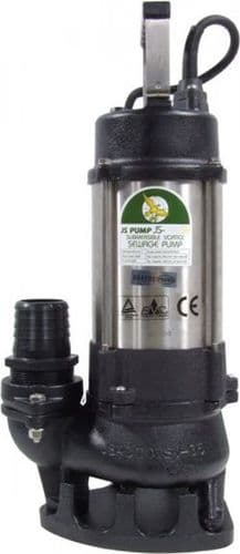 JS SV Sewage Vortex Pumps 2 & 3 Inch - JS400SV, JS650SV, JS750SV, JS1500SV