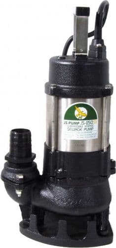 JS150SV & JS250SV Soft Solids Sewage Handling Vortex Pump