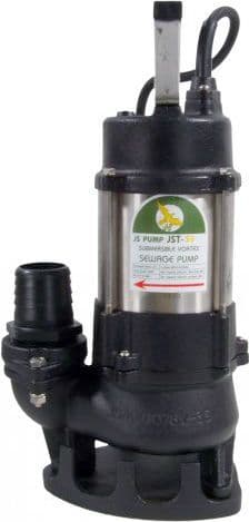 JST SV 3phs Sewage Vortex Pump - JST4SV, JST8SV, JST15SV, JST22SV, JST37SV, JST55SV, JST75SV