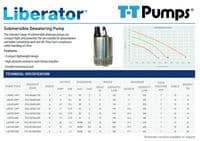 Liberator Submersible Dewatering Pump