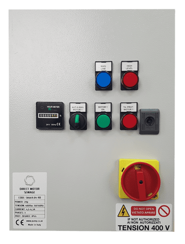 Sewage Pump Control Panel