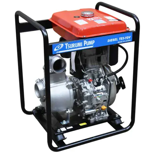 Tsurumi TE3-YD Diesel Engine Pump