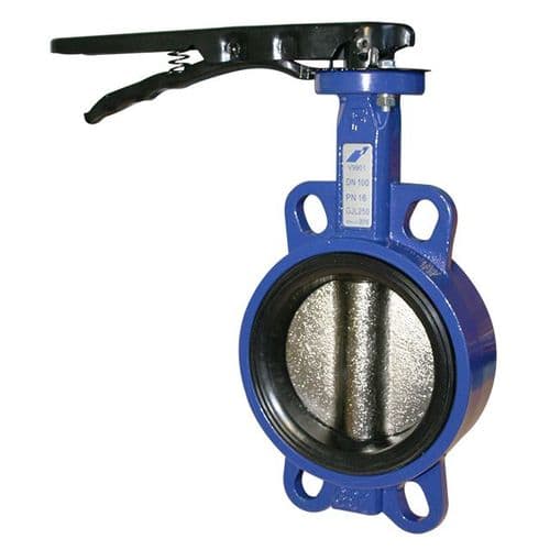 Wafer Pattern Butterfly Valve Nickel Plated