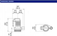 Zenit DR Blue Professional Drainage Pump