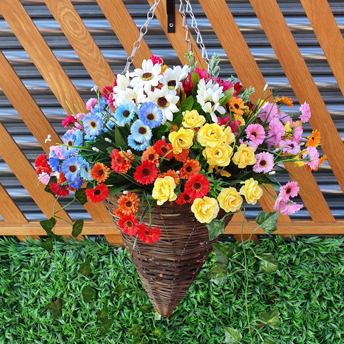 12" HANGING CONE BASKET