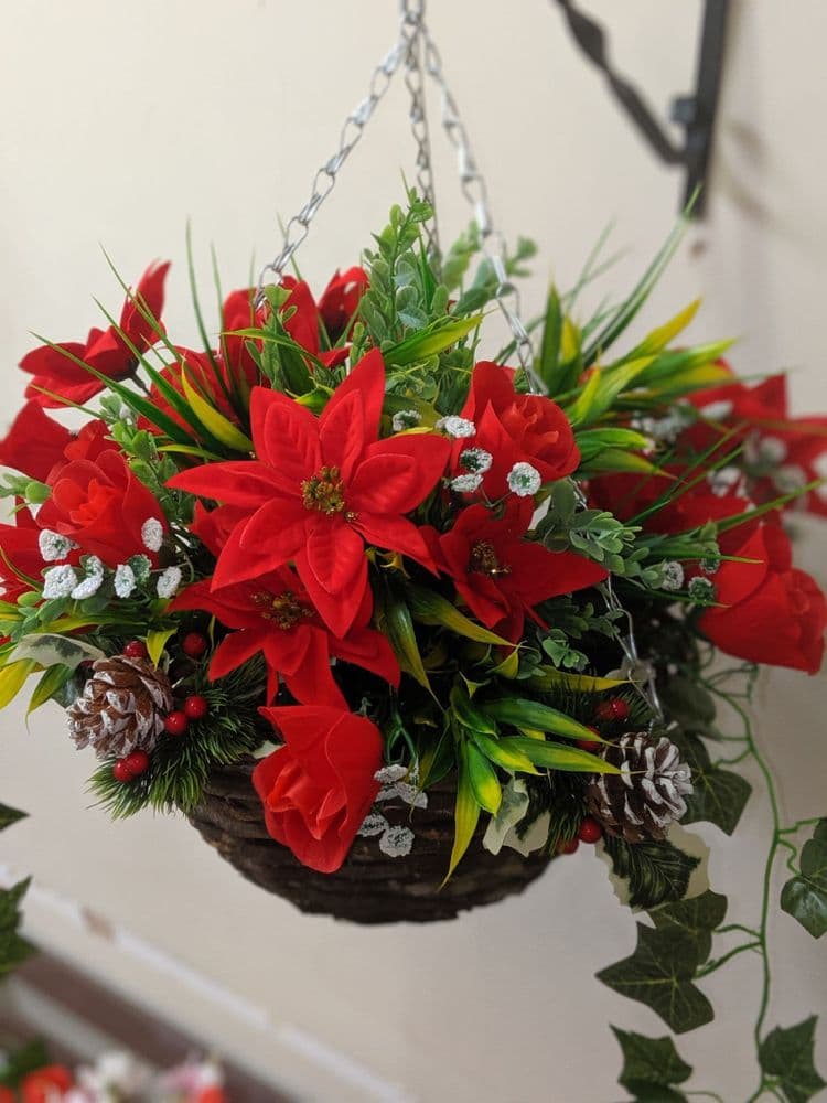 Artificial Hanging Baskets & Planters Eternal Bloom