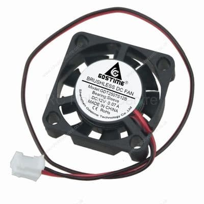 12V Mini ESC Fan 25x25x7mm 2507S-12