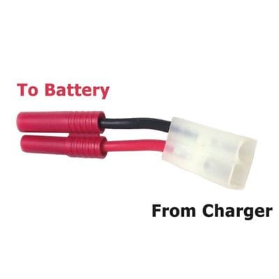 Charging Adapter Cable - Tamiya charger to ES2 Battery