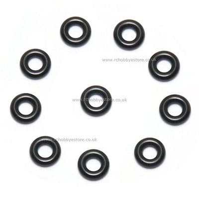 Drive shaft O-ring seals for 1/16th scale drive cups ID 2.5mm x OD 5.5mm