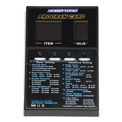 Hobbywing ESC LED Program Box PC2C