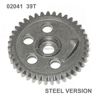 HSP 02041 Metal Throttle Spur Gear 39T for , Atomic Amex, Himoto etc.