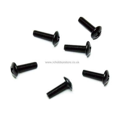 HSP 02096 M3x10mm Cap Head Screw 6pcs.