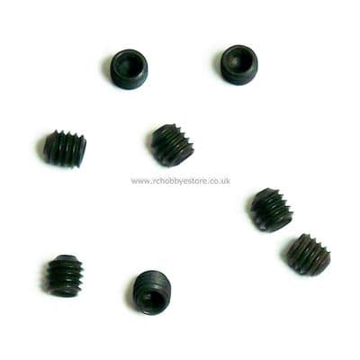 HSP 02099 Set Screw M4x4mm Hex Grub Screw 8pcs.